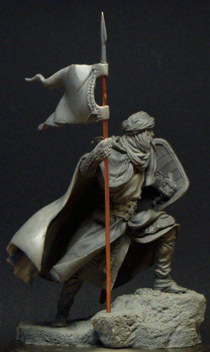 75-009TIN Knights Templar  in Jerusalem TinBerlin