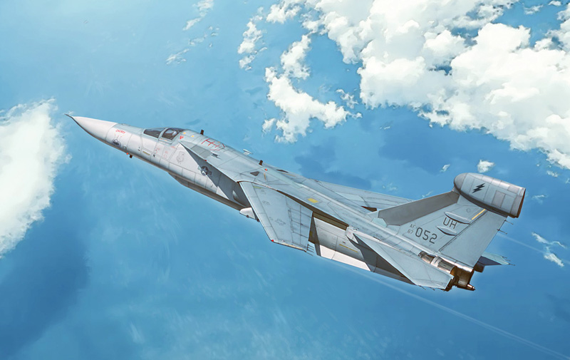 1235ИТ Самолет EF-111A Raven Italeri