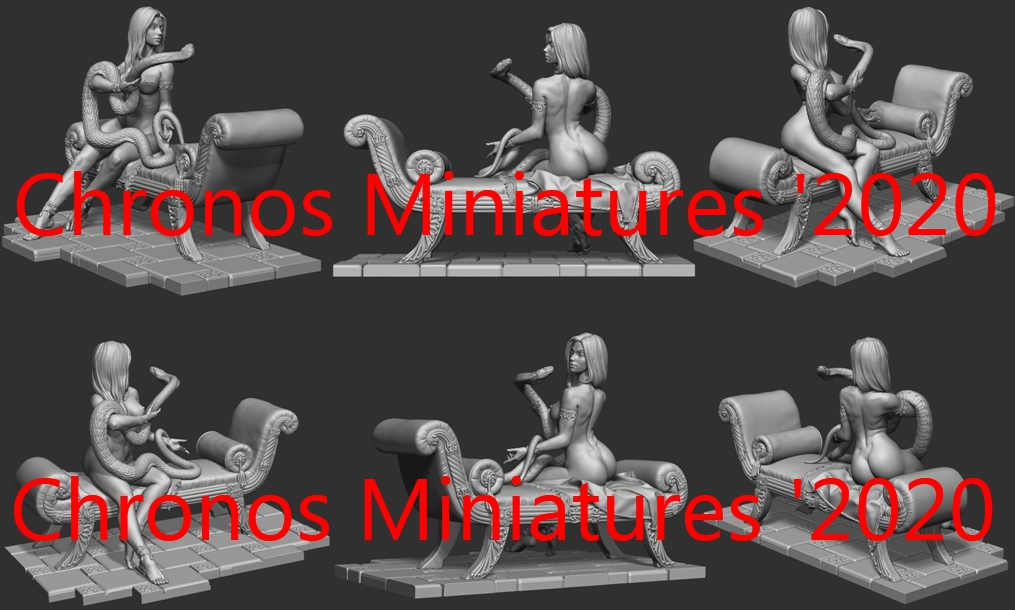 CHM-54198. Спокойной ночи. 54 мм. Материал -смола. Chronos Miniatures