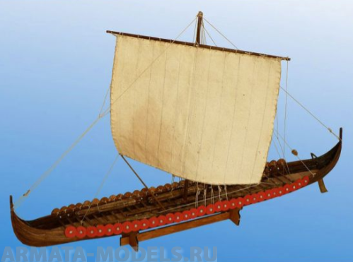 DSK014 Viking Longship (мелкий), XI век Dusek