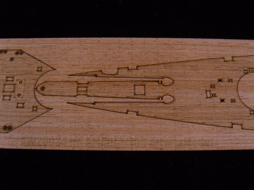 AW20034 Деревянная палуба для IJN AMAGI