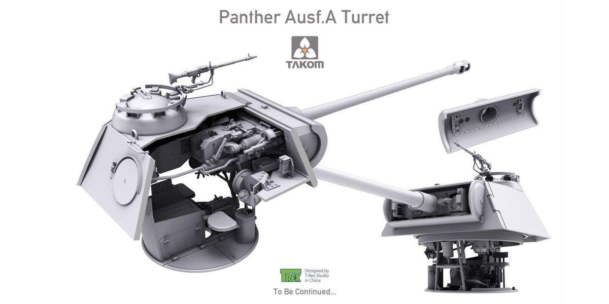 2098T Немеций средний танк WWII German Tank Sd.Kfz.171 Panther A mid-early Takom