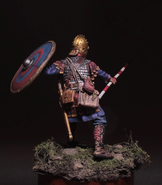 75-019TIN Late Roman infantry TinBerlin