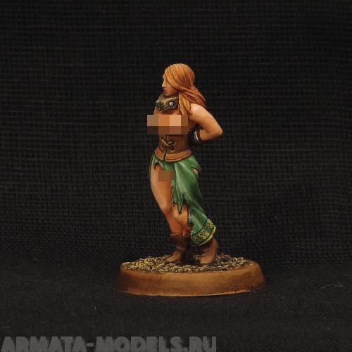 BV-joan Игровая миниатюра  girl in handcuffs (naked) девушка в наручниках BROTHER VINNI's