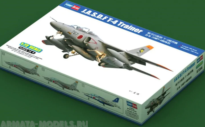 87266 Самолет JASDF T-4 Trainer  (Hobby Boss) 1/72 Hobby Boss