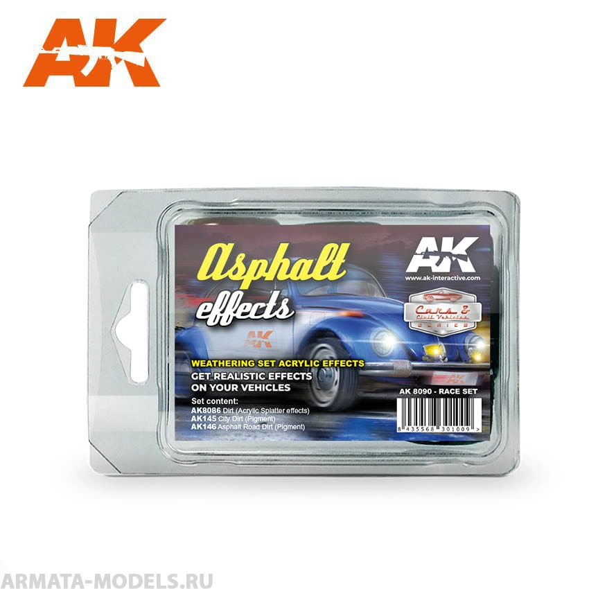 AK8090 Asphalt Effects (Race Set)
