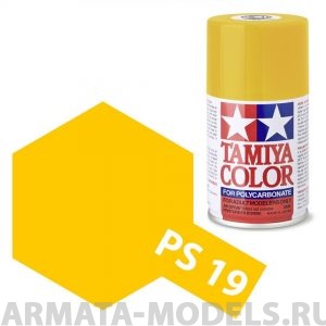 86019T Краска для поликарбоната PS-19 Camel Yellow