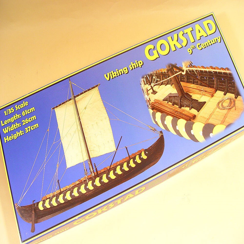 DSK006 Viking ship Gokstad, IX век Dusek