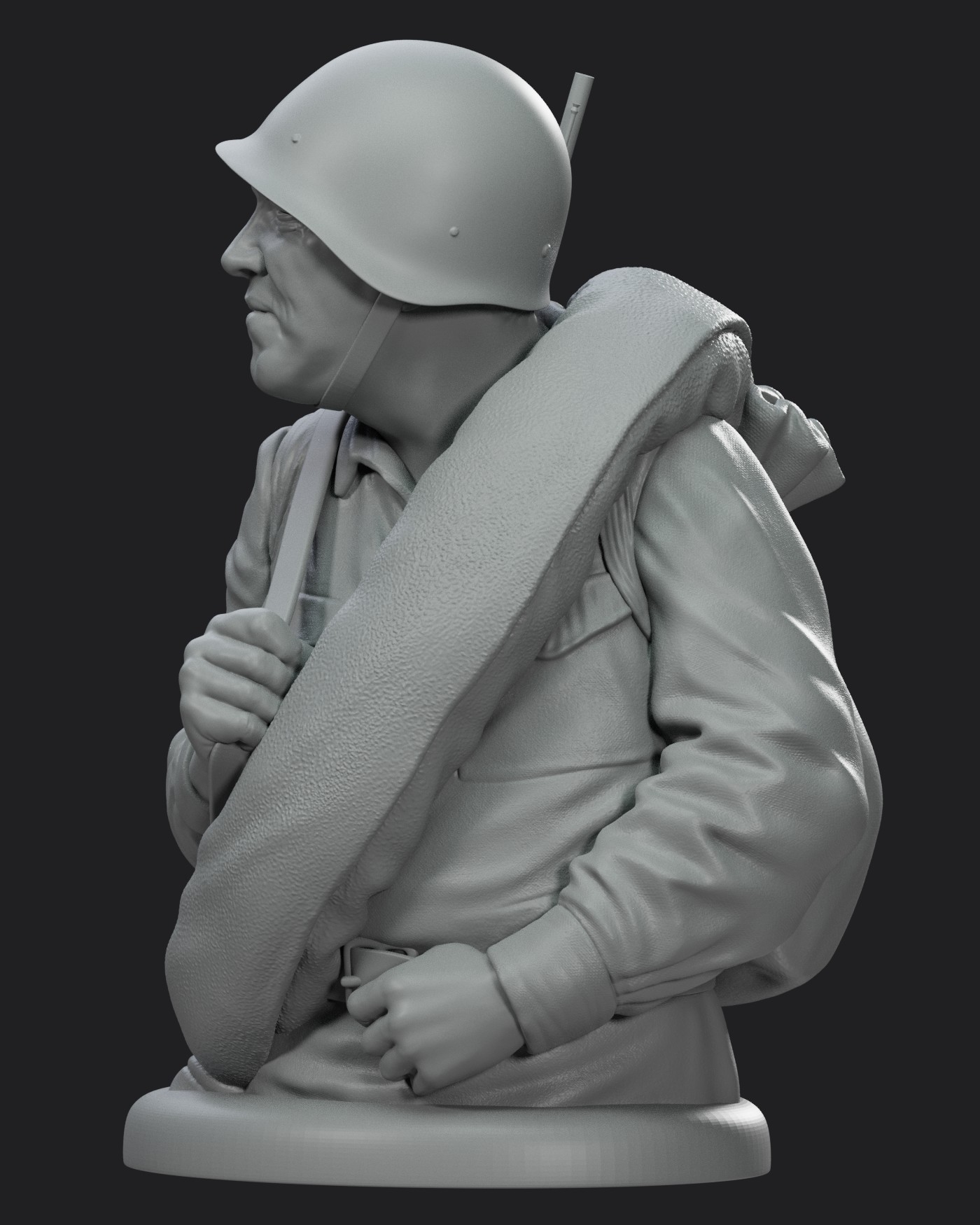 AM1010 Бюст Красноармейца Некрасова Arma Models