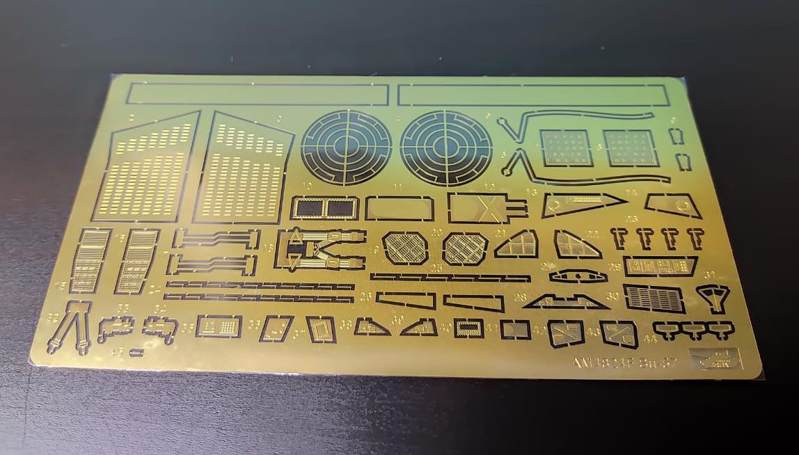 AM4824Ф Фототравление для истребителя пятого поколения Су-57 от Звезды