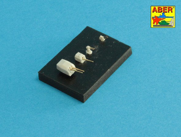 ABR-1:700-L-34  Дополнения для  Set of Barrels for Narvic classe destroyers type 1936A: 150mm x 5; 37mm x 8; 37mm(M42) x 10;  для  1/700