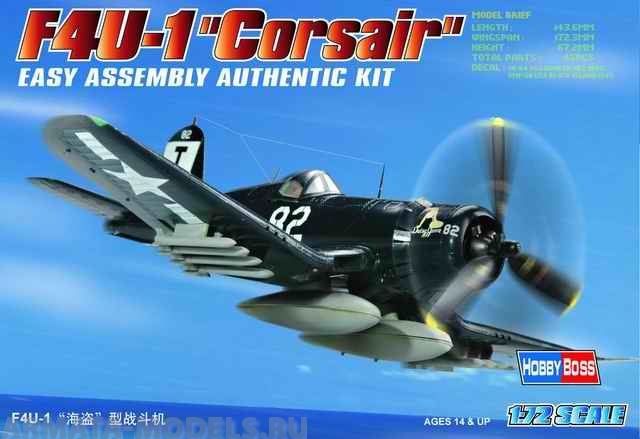 80217 Самолет F4U-1 Corsair Hobby Boss