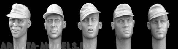 HGH14 5 heads, SS utility camo caps 