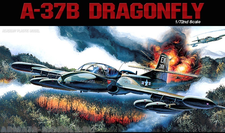 12461 Самолёт  A-37B Dragon Fly  Academy