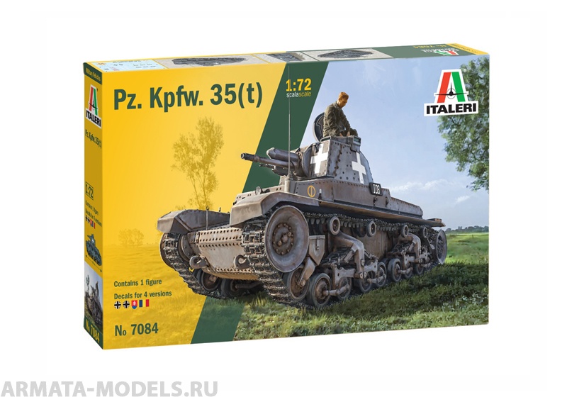 7084ИТ Танк Pz. Kpfw. 35(t) Italeri