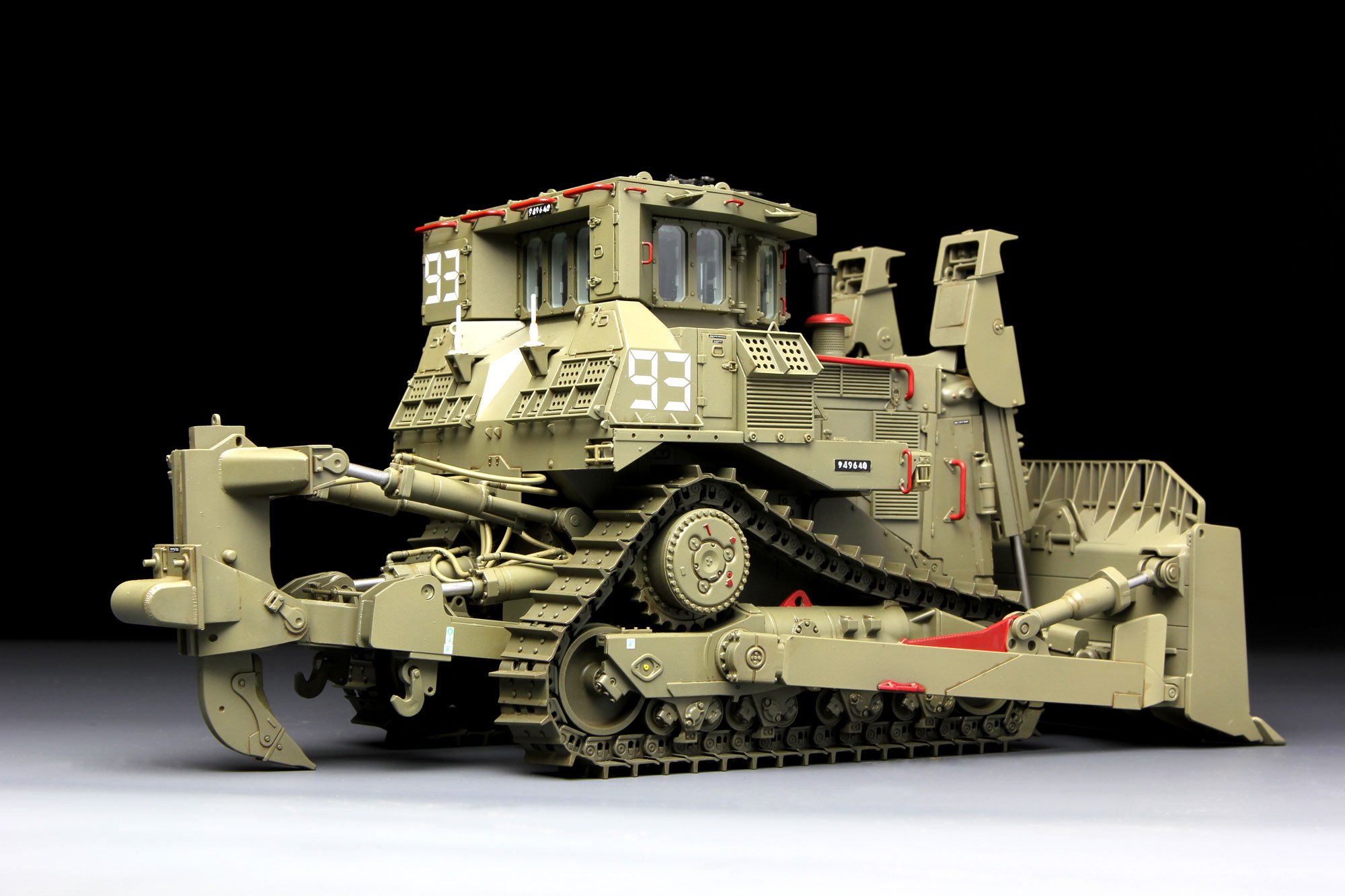 SS-002 D9R Armored Bulldozer Meng