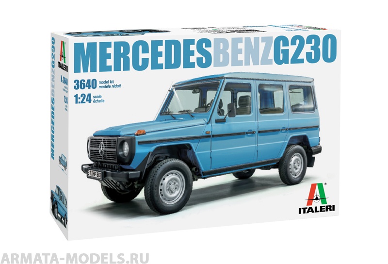 3640ИТ Автомобиль MERSEDES BENZ G230 Italeri