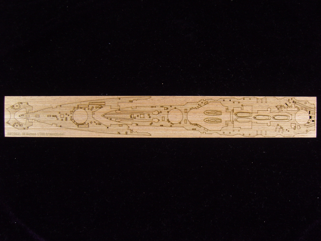 AW20035 Деревянная палуба для IJN HARUNA 1944