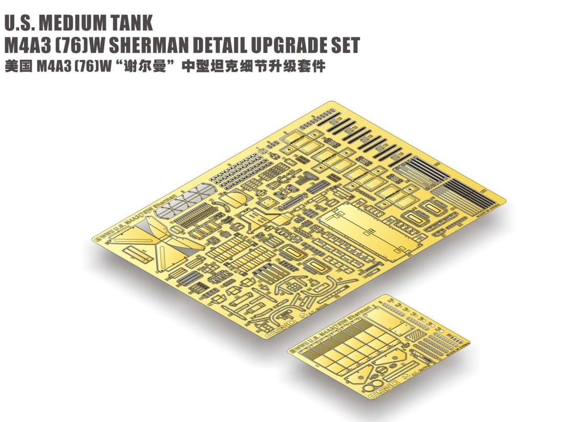 ES-006 Танк Victory Kiss M4A3 (76) W Limited Edition Meng