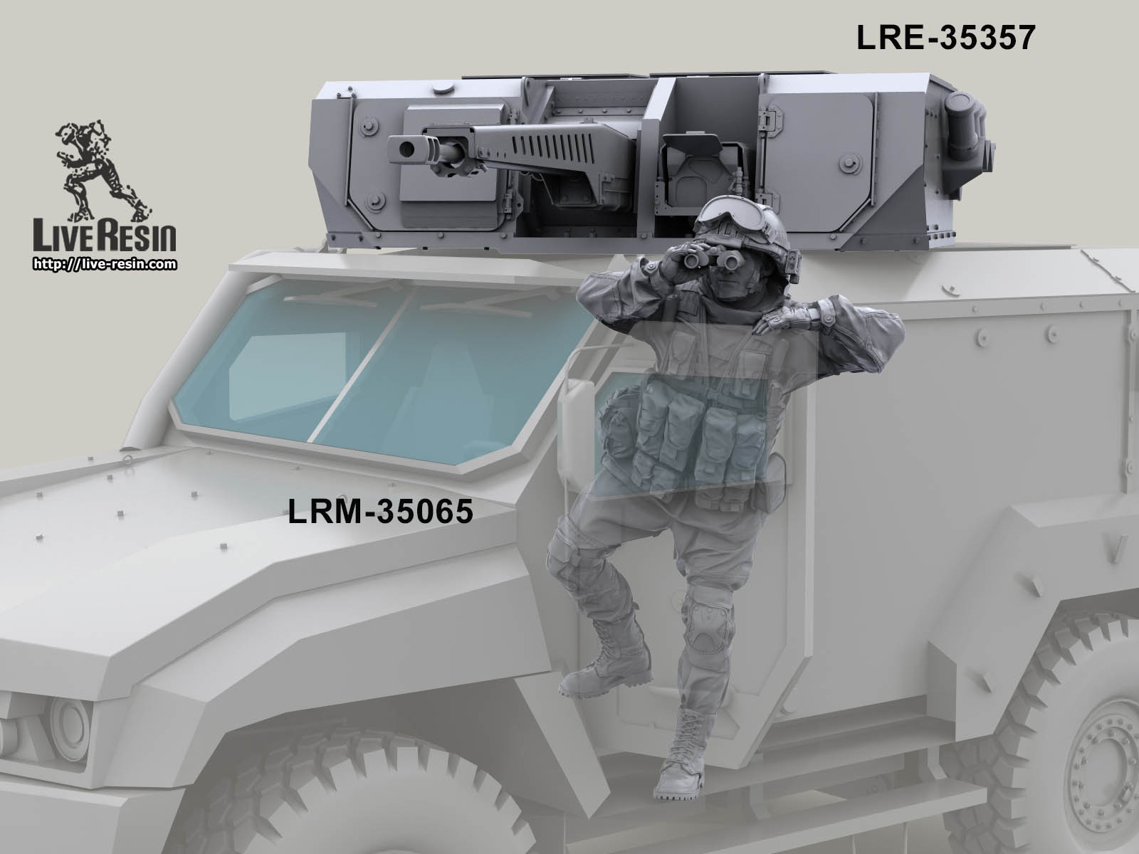LRM35065 Современный солдат Российской Армии - Водитель автомобиля/бронетехники/Тайфун/Тайфун ВДВ - 5 