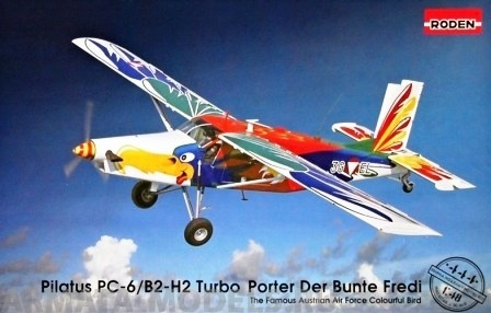 Rod444 Самолёт PC-6/B1-H2 Turbo-Porter Der Bunte Fredi Roden