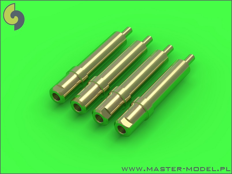 AM-32-083 De Havilland Mosquito NF Mk.II / FB Mk.VI - Трубка Пито и вооружение (стволы Browning .303 и наконечники стволов Hispano 20 мм)