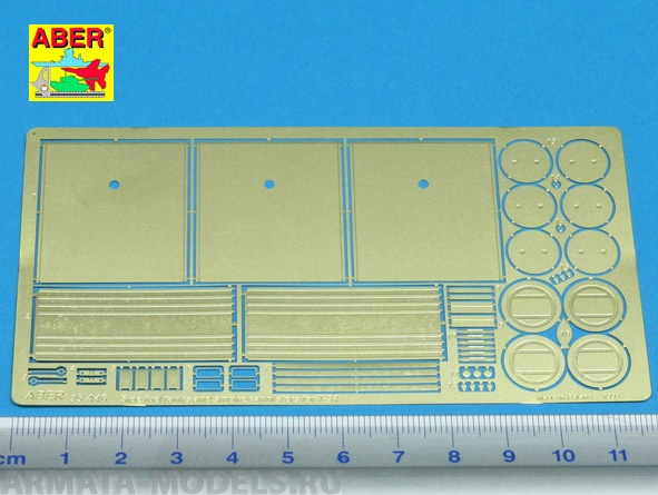 ABR-35-A46  Дополнения для  Side fuel tanks and smoke cannisters for T-34 & IS-2 для  1/35