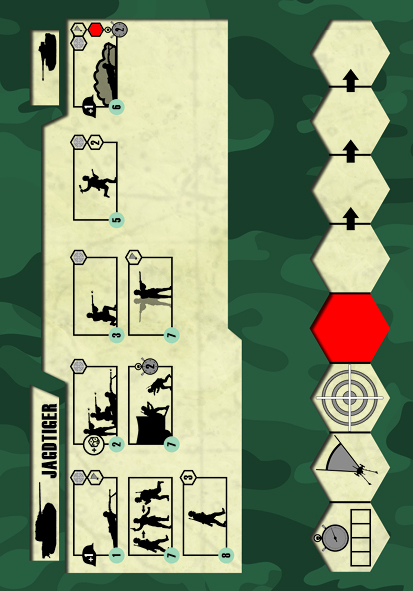 6206 Немецкий тяжелый истребитель танков Ягдтигр Звезда