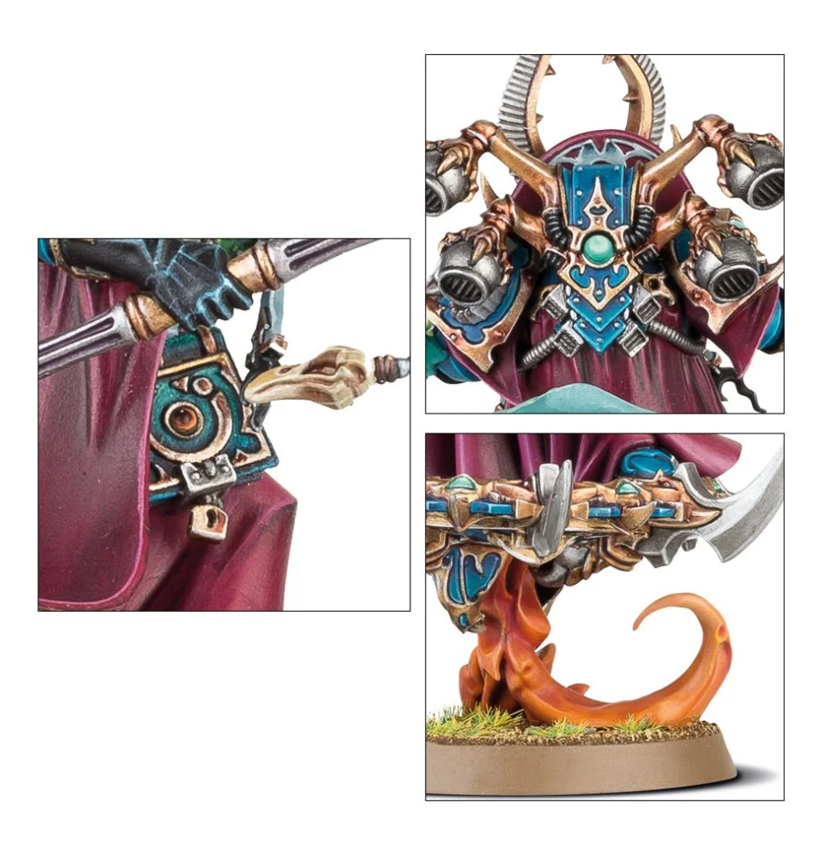 43-38GW Набор Ариман, Верховный Колдун Тзинча (Ahriman Arch-Sorcerer of Tzeentch)