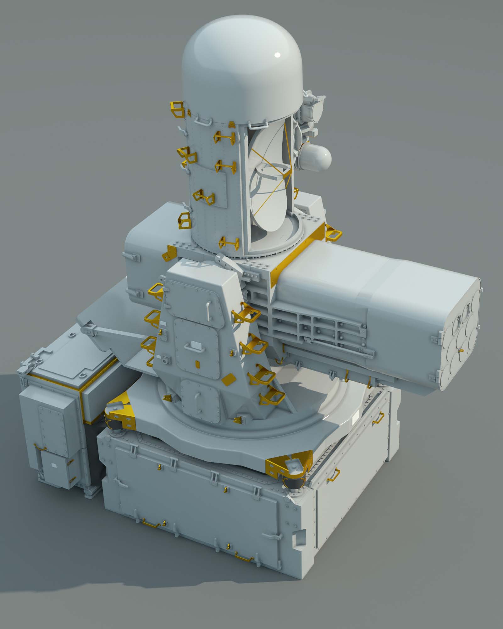 35004RPG Зенитная система ВМС США SeaRAM US Navy SEARAM close-in weapon system RPG Model