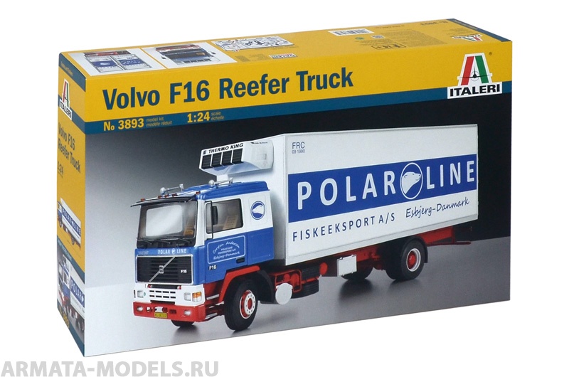 3893ИТ ГРУЗОВИК VOLVO F-16 Italeri