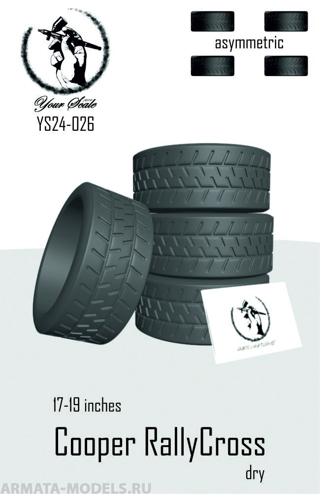 YS24-026 ШИНЫ 17-19 inches Cooper RallyCross Dry YourScale