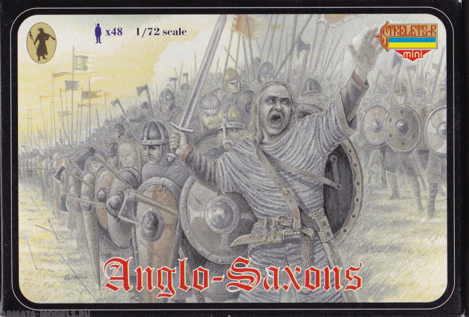 72M003ST Фигуры Anglo-Saxons Strelets