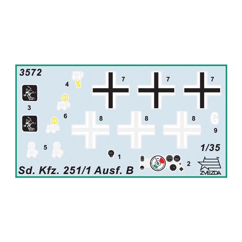 3572 Ханомаг AUSF. B Звезда