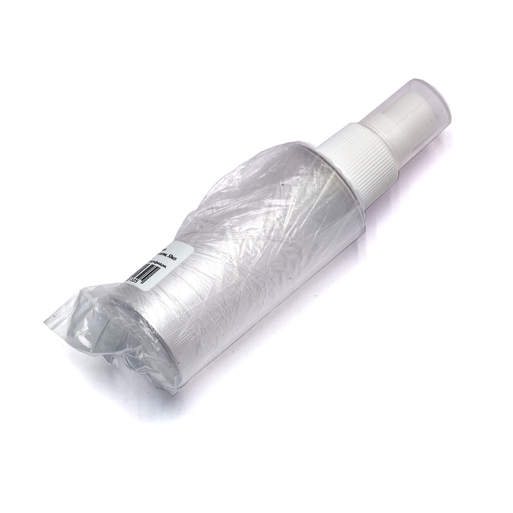 Ф20015IRP Бутылочка с распылителем прозрачная пластиковая, 50мл