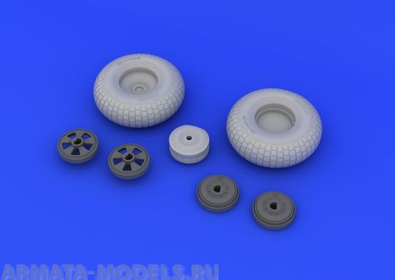 632061ED  Mosquito FB Mk.IV wheels 1/32