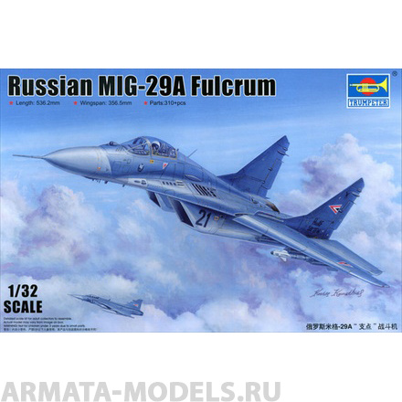 03223P 3 Mig-29A Fulcrum Trumpeter