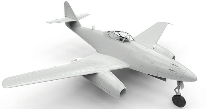 A03088 Самолет Messerschmitt Me262A-1A Schwalbe Airfix