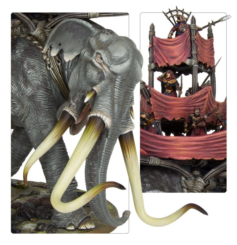 30-24GW Набор Властелин Колец: Боевой Мумак из Харада (War Mumak Of Harad)