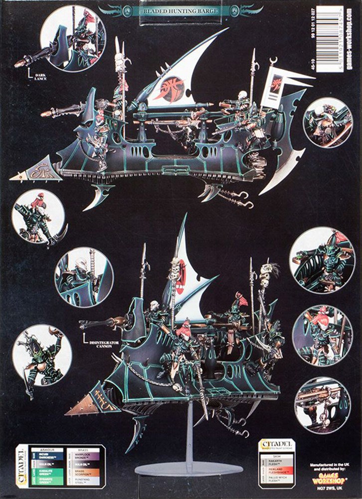 45-10GW Набор Друкари: Рейдер (Drukhari Raider)