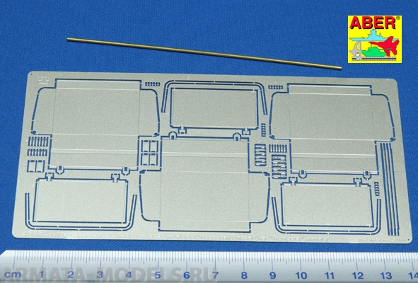 ABR-35 194  Дополнения для  KV-1 or KV-2 vol.4-tool boxes early type for early fenders для Trumpeter 1/35
