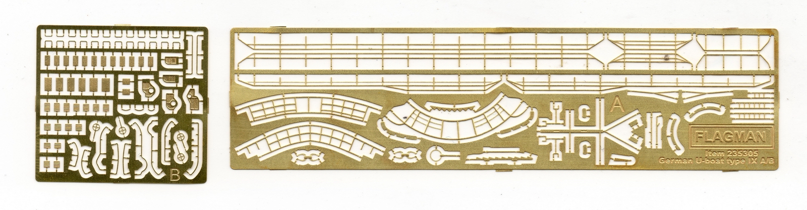235305F Германская подводная лодка тип IX A/B Profi Set Флагман