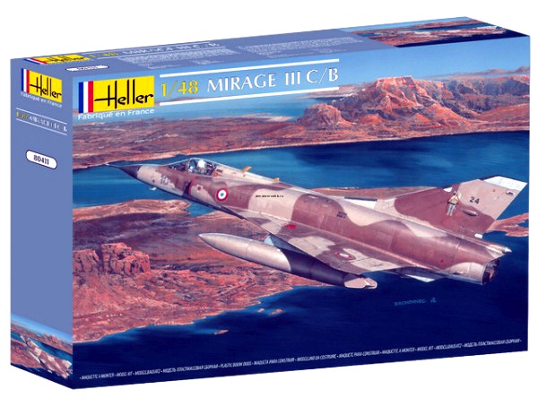 80411HL Самолет  Мираж III (1:48)