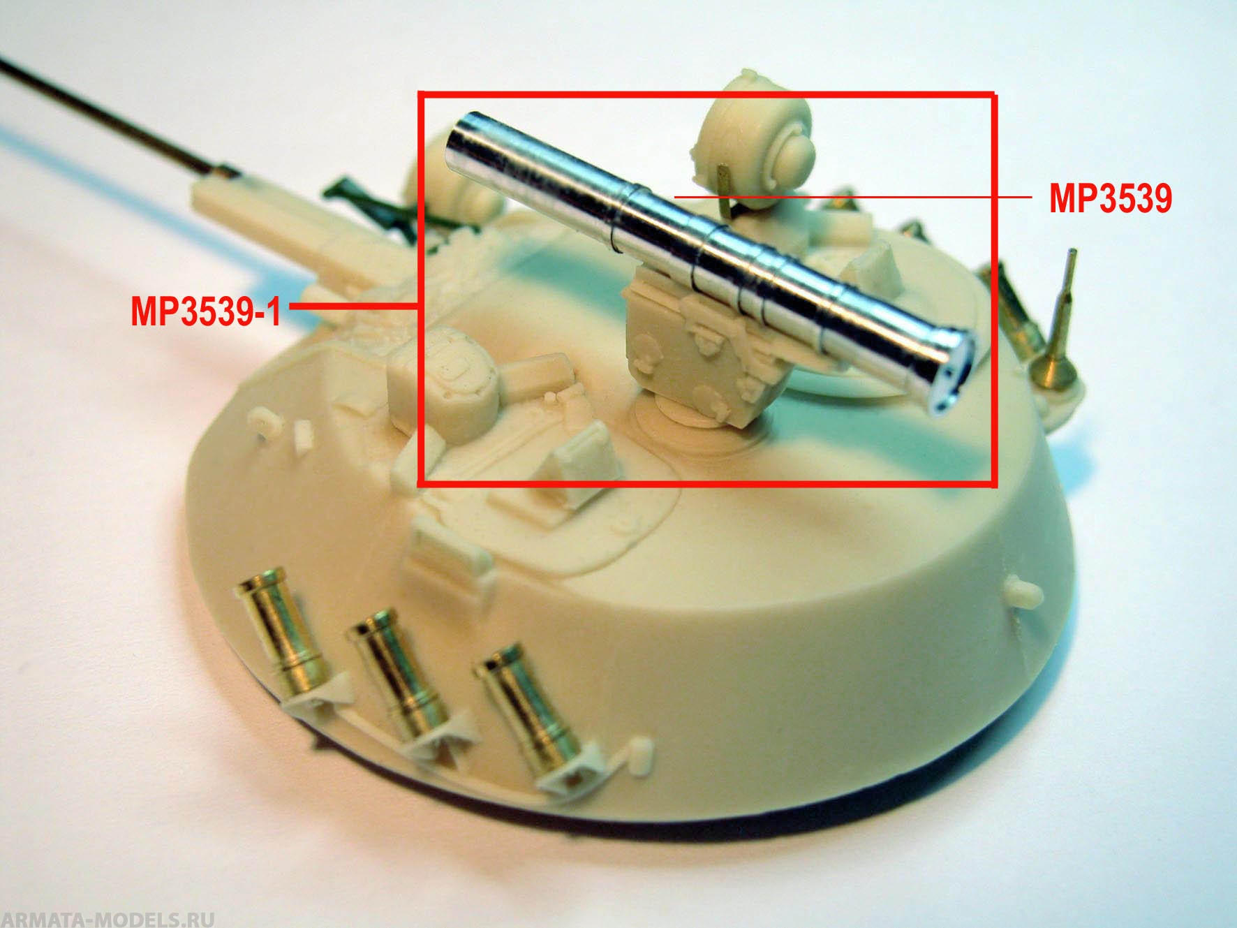 3539MP Контейнер ПТУР 9М113 «Конкурс». БМП-2, БМП-2Д. Model Point