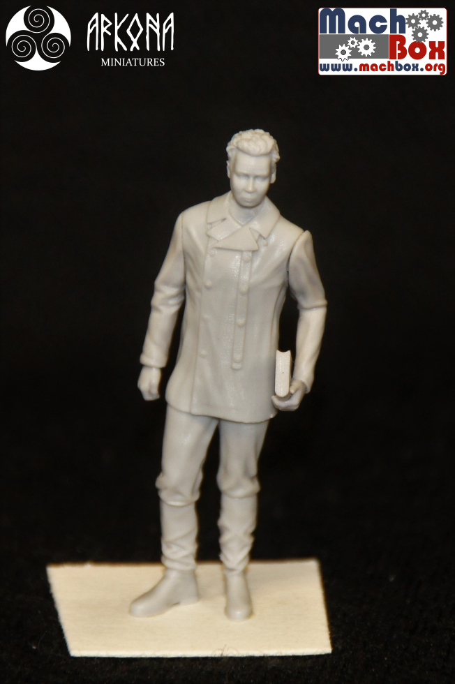 AMB35001 Михаил Кошкин ( деревянная подарочная упаковка) Arkona Miniatures