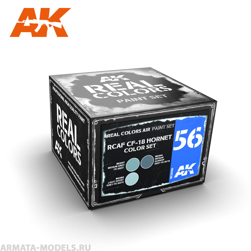 RCS056 Набор красок Real Colors RCAF CF-18 Hornet Color Set