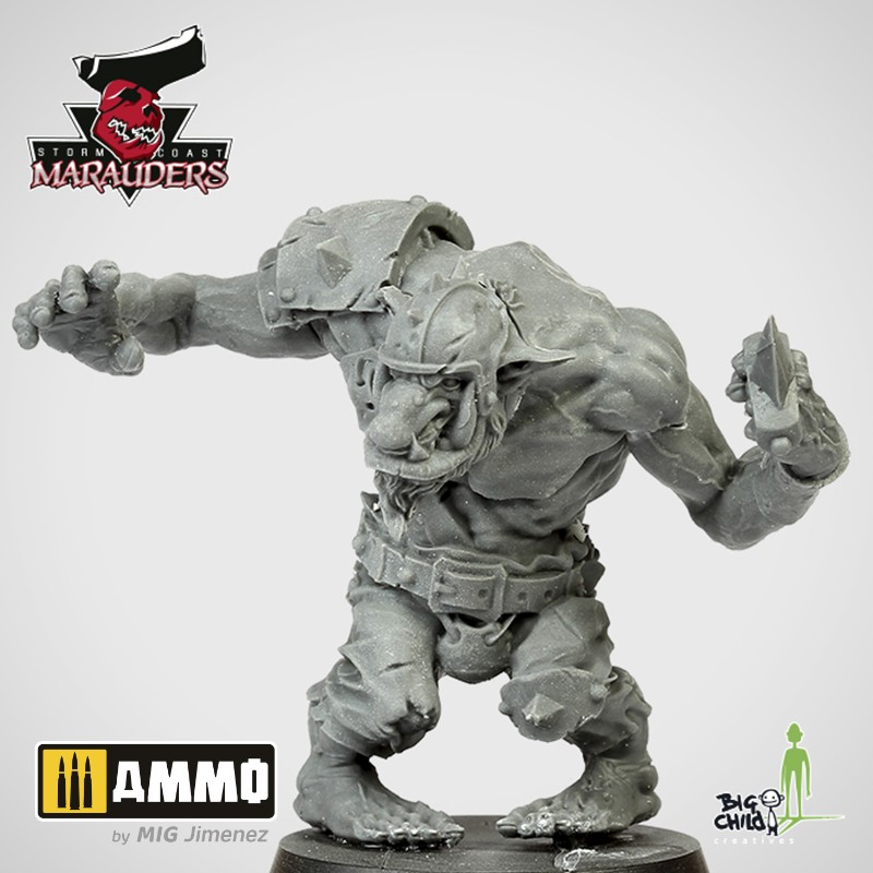 BCBS350002 Миниатюра Ugg the Troll BIG CHILD