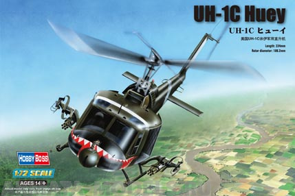 87229 Вертолет UH-1C Huey Hobby Boss