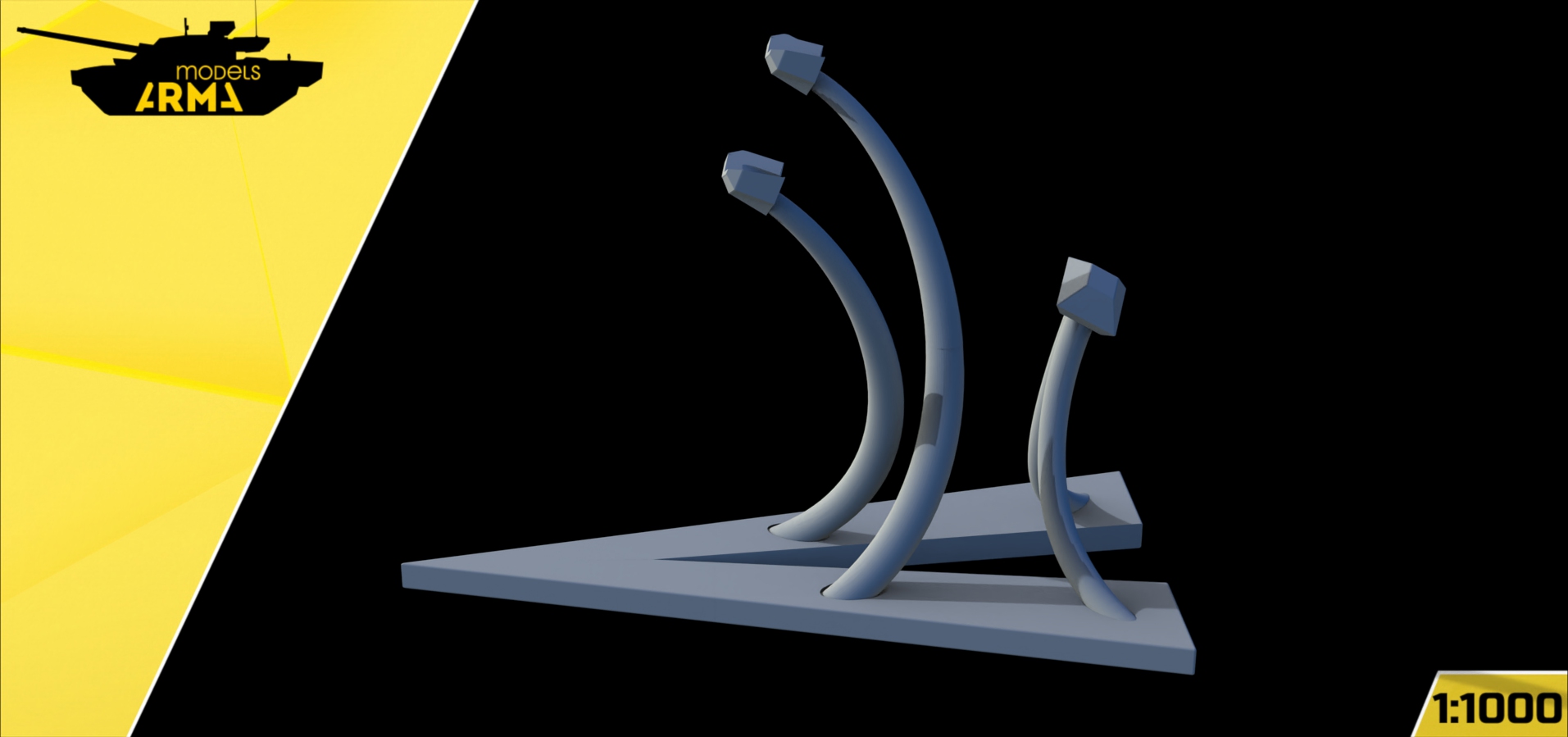 AM72483-1 Подставка для Фрегат Минматар Рифтер (Rifter) Arma Models