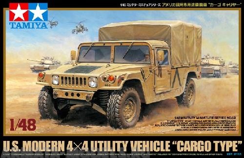 32563T US Modern 4x4 Cargo Type (Hammer) Tamiya